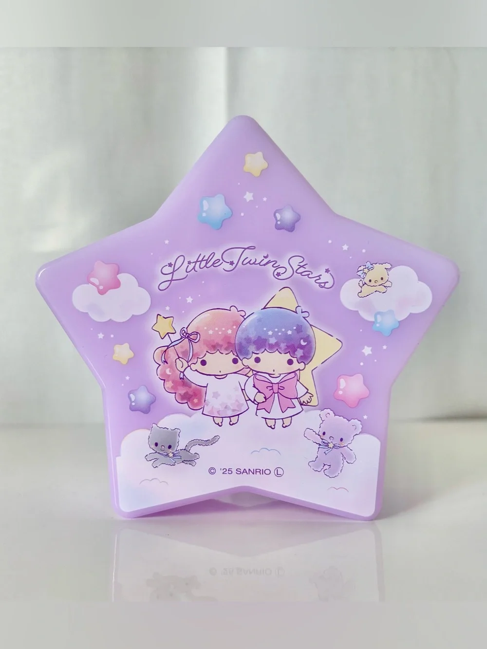 Little Twin Stars Kiki and Lala Star Shaped Makeup Holder Pencil Holder NWT